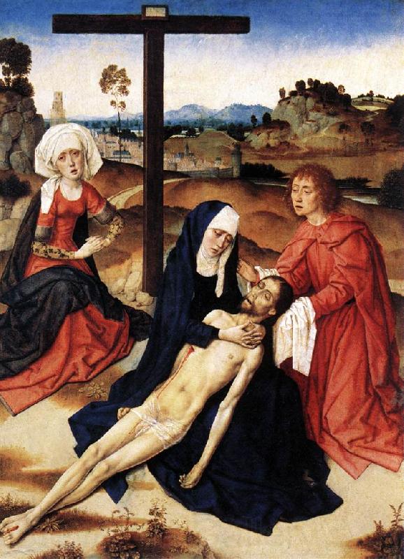 Dieric Bouts The Lamentation of Christ Norge oil painting art